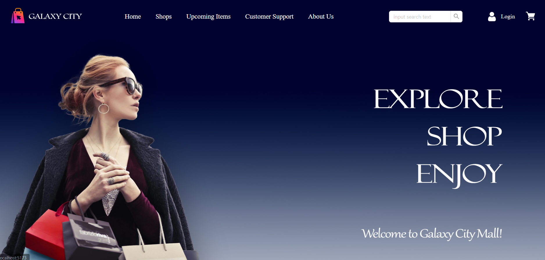 Online Shopping Mall System with AI capabilities